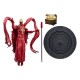 Figura articulada Blood Bishop de Diablo 4 de 30 cm en rojo intenso