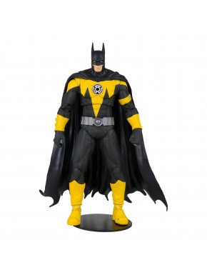 Figura articulada Batman Sinestro Corps de 18 cm en colores negro y amarillo