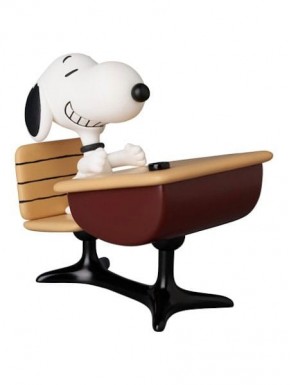 Minifigura Snoopy con escritorio de Peanuts 9 cm
