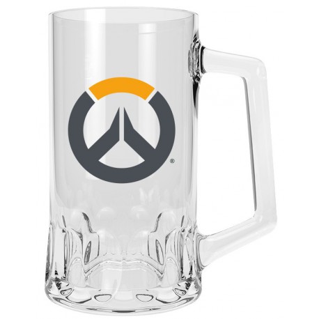 Jarra de Cerveza Overwatch Logo