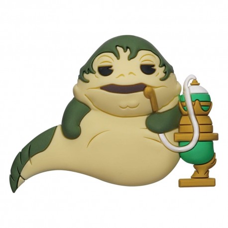 Aimant 3D Jabba le Hutt Star Wars, PVC