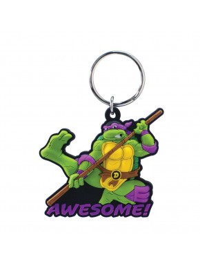 Porte-clés Donatello en PVC avec design coloré