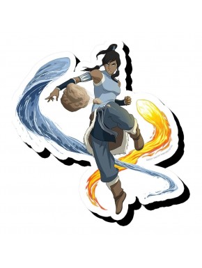 Magneto de Korra con elementos de agua y fuego