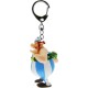 Llavero Obelix con flores en termoplástico de 13 cm