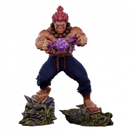 Statue détaillée d'Akuma Street Fighter 107 cm