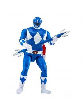 Figura Auto-Morphin Blue Ranger Power Rangers con Power Lance