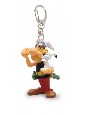 Llavero de Asterix e Idefix, serie Asterix