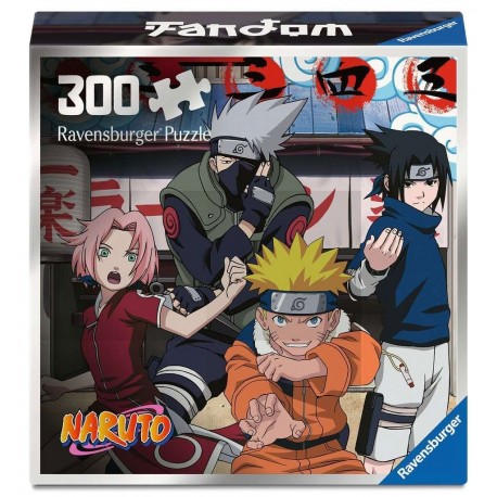 Puzzle Naruto de 300 piezas con personajes del Equipo 7