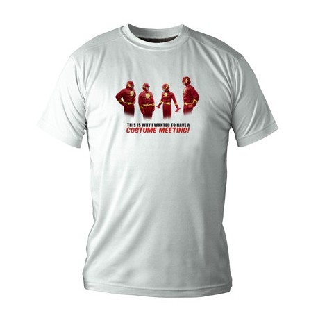 T-shirt mec Big Bang Theory Costume de Flash