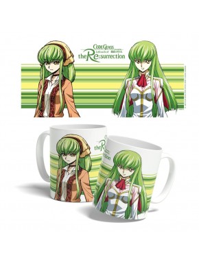 Taza de cerámica C.C. 325 ml Code Geass con diseño oficial