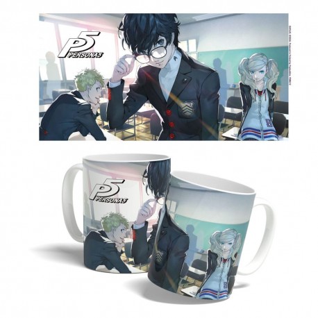 Taza de cerámica Persona 5 Royal con diseño de aula