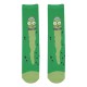 Calcetines verdes Pickle Rick de Rick and Morty