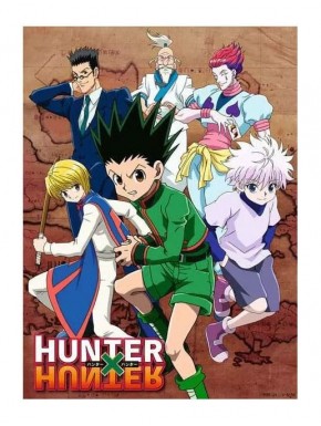Quebra-cabeça de 500 peças de Hunter X Hunter com personagens de anime