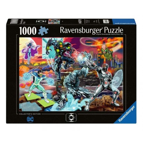 Caja de puzzle Ravensburger Cyborg de DC Comics