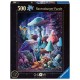 Puzzle Glow-in-the-Dark Moonlight Mushrooms de 500 piezas