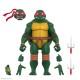 Figure Raphael 18 cm des Tortues Ninja avec accessoires.