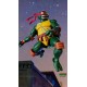 Figure Raphael 18 cm des Tortues Ninja avec accessoires.