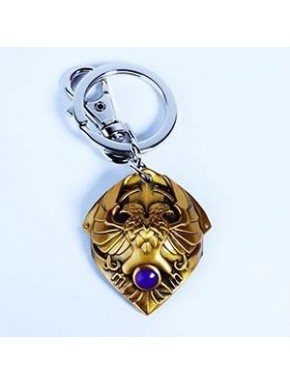 Llavero metálico Warhammer 40K Custodian Shoulder Plate