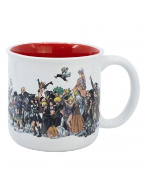 Taza de cerámica con personajes de Fairy Tail