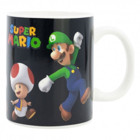 Taza de cerámica de Super Mario 325 ml que cambia con calor