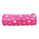 Trousse Hello Kitty rose ronde avec motifs