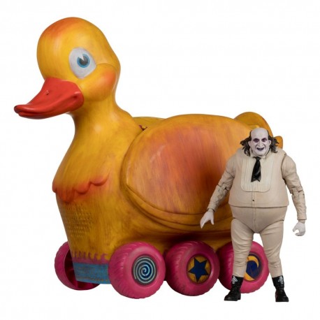 Véhicule et figurine The Duck & Penguin 24 cm DC Multiverse
