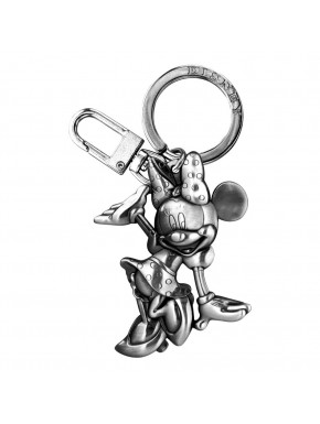 Chaveiro de estanho Minnie Mouse com pose icônica