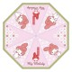 Parapluie rose Sanrio My Melody avec design japonais