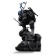 Statue Leonardo Noir et Blanc Tortues Ninja