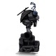 Statue Leonardo Noir et Blanc Tortues Ninja