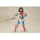 Maqueta de Wonder Woman Cross Frame Girl de 16 cm