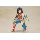 Maqueta de Wonder Woman Cross Frame Girl de 16 cm