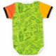 Baby onesie with geeky design part of mother