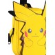 Bandolera amarilla Pikachu de Pokémon con correa negra ajustable