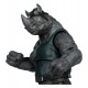 Figurine Rocksteady 17 cm avec BD Tortues Ninja