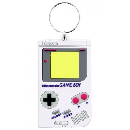 Keychain rubber Game Boy 6 cm