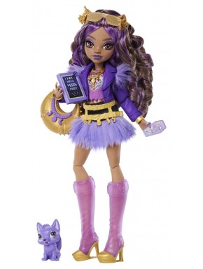 Muñeca Clawdeen Wolf de Monster High con accesorios
