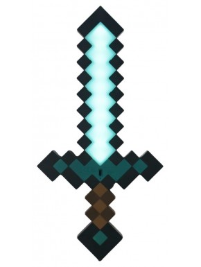 Lámpara de espada Minecraft de 40 cm iluminada