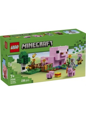 Caja del set LEGO Minecraft La Casa Cerdo Bebé