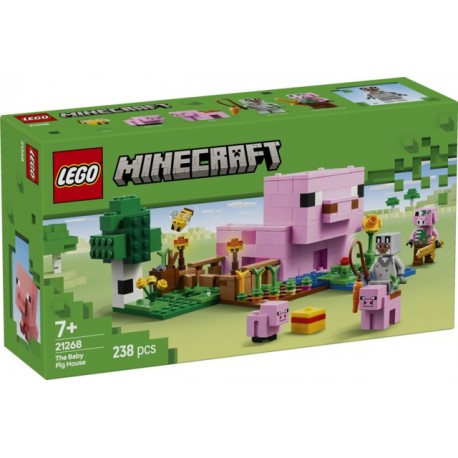 Caja del set LEGO Minecraft La Casa Cerdo Bebé
