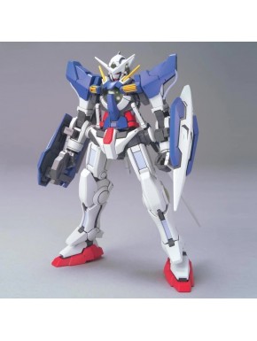 Maqueta Gundam Exia HG 1/144 de Bandai Spirits, diseño detallado.
