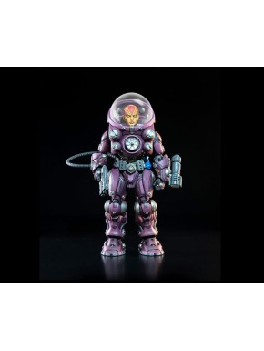 Figurine Uularia Speer Cosmic Legions violette avec casque et accessoires