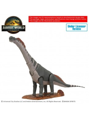 Maquete de Titanosaurus JW da Bandai inspirada no Jurassic World