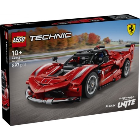 Maquette LEGO Ferrari FXX V29 rouge