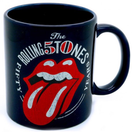 Caneca com logotipo 50º Aniversário Rolling Stones