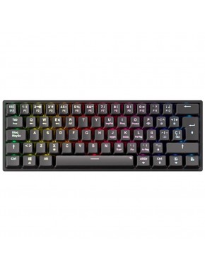 Teclado gaming Newskill Pyros V2 60% negro