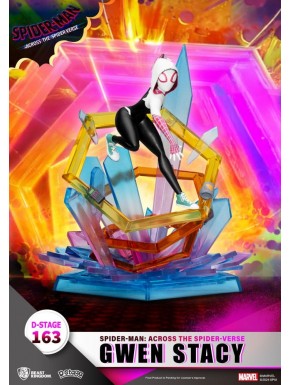 Diorama de PVC de Gwen Stacy de Spider-Verse