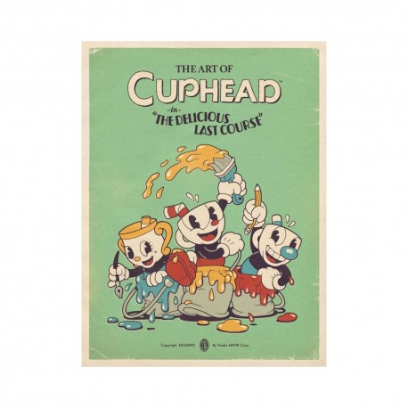 Portada del artbook de Cuphead The Delicious Last Course