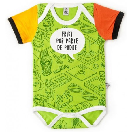 Body bebé Papi es un Friki