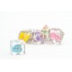 Conjunto de dados para RPG FanRoll Love com designs coloridos